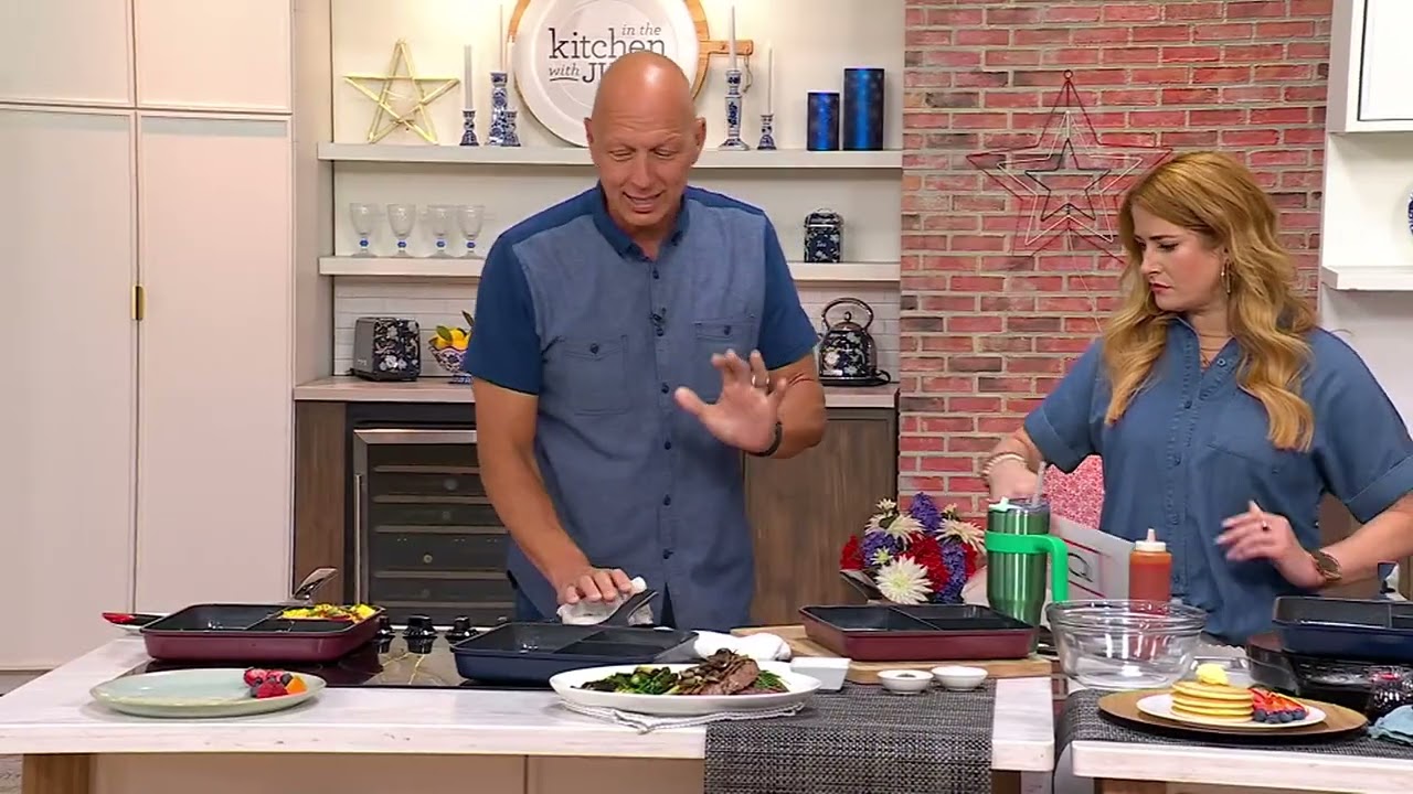 Technique Cast Aluminum Compartment Cookware on QVC