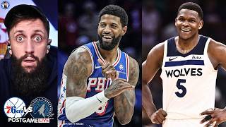 Sixers WIN!  Beat Timberwolves In Ants Return!  Another Paul George Masterclass!