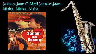 #555:-Jaan-e-Jaan O Meri Jaan-e-Jaan- Nisha -Saxophone Cover | Sanam Teri Kasam | Asha Bhosle