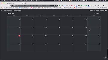 7 - Setting up the calendar & library