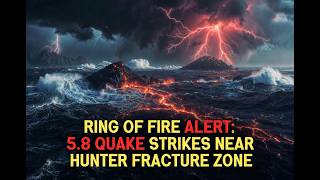 Ring of Fire ALERT: 5.8 Quake Strikes Near Hunter Fracture Zone