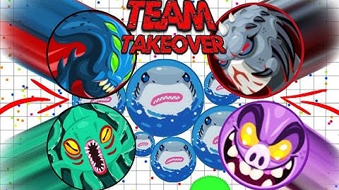 AGAR.IO // TEAM TAKEOVER! // JUICY POPSPLIT! #UNCUT GAMEPLAY