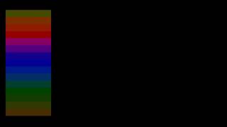 ATARI 2600 Sprite Color Demo PD