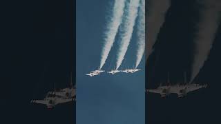 Thunderbirds Pull Off the Five Card Loop | 2025 Battle Creek Airshow #aviation #thunderbirds