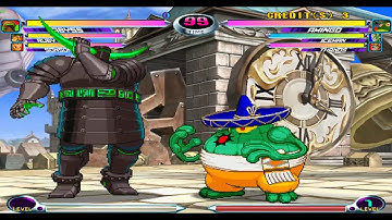 #1046 Marvel vs Capcom 2 (ARC) Bosses (3/3): Abyss First Form gameplay.