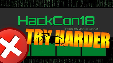 ERROR-Based BLIND SQL Injection | "TRY HARDER" (HackconCTF 2018)