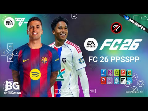 FIFA 2026 PSP ORIGINAL Android Offline 4K Camera EA FC 26 PSP HD Graphics New Kits Transfer FIFA 2026 PSP ORIGINAL Android Offline 4K Camera EA FC 26 PSP HD Graphics New Kits Transfer
