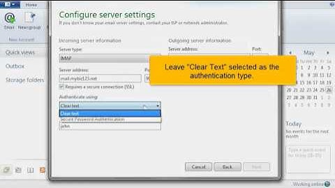 How to Configure an IMAP email account with SSL in Windows Live Mail (Flipper Host)