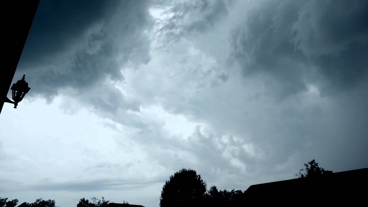 Storm clouds rolling in.  Pendleton, SC