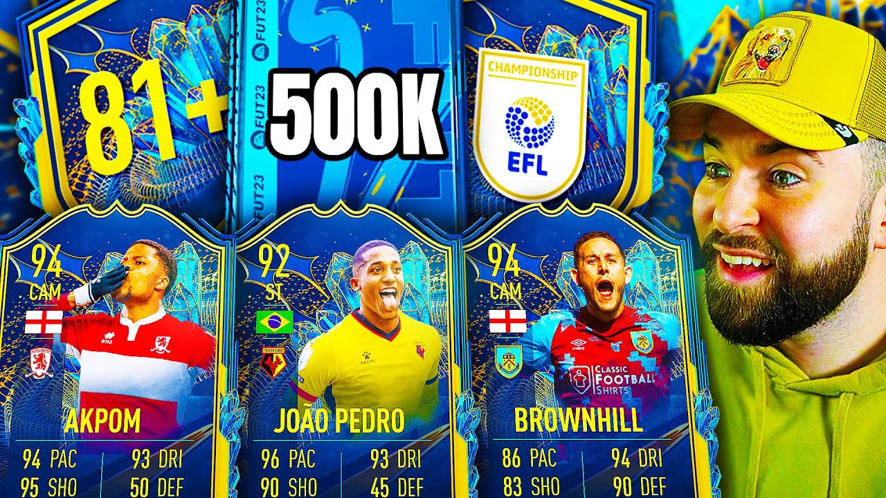 60x 500k TOTS ELITE PACK & 81+ x 11 PREMIER LEAGUE PACKS!