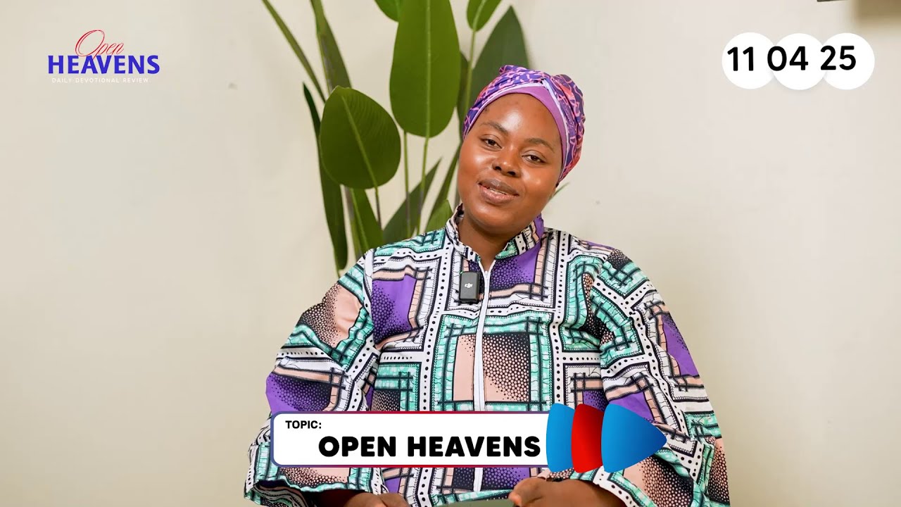 Open Heavens Devotional for today 11-04-2025 || OPEN HEAVENS - YouTube