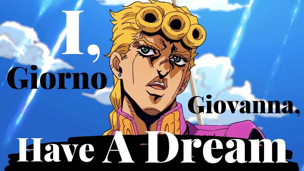 Learn Japanese With Anime   I, Giorno Giovanna, Have A Dream