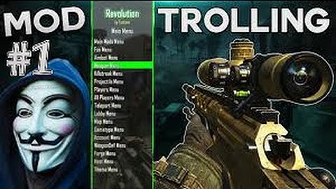 Black Ops 2 Mod Trolling #1 ~Aimbot Trickshots~