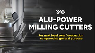 YG-1 Alu Power - EXCELLENT Surface Finish & Chip Control on Aluminium Milling!