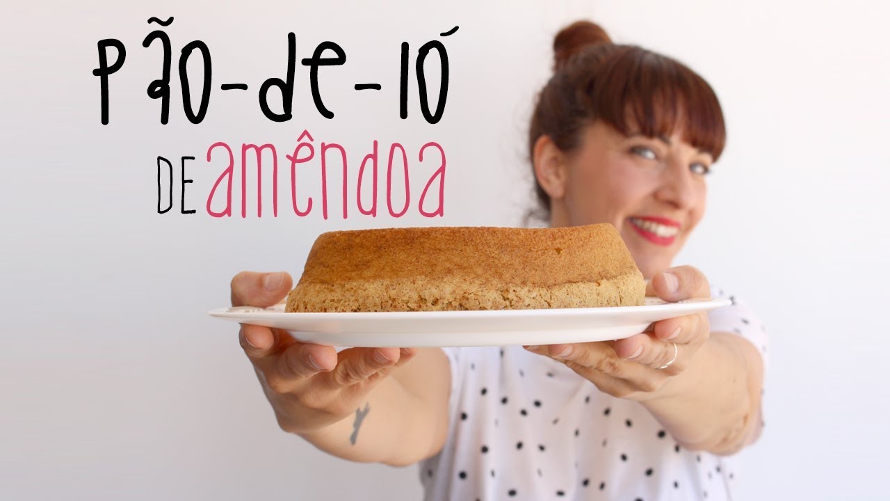 Pão-de-ló de amêndoa