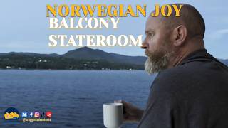 Norwegian Joy Balcony Cabin Tour (Full Room Walkthrough & Review)