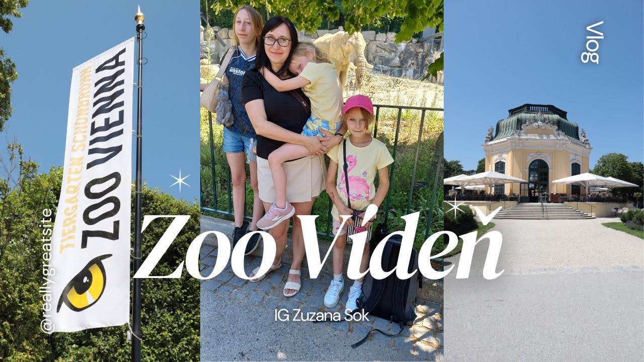 Vlog z Vídně🚌Zoo Schönbrunn🚌Jaké to tam je a kolik jsme platili