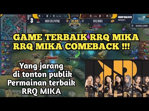 Permainan terbaik RRQ MIKA yang jarang publik tonton || RRQ ASH KEREN ...