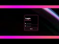 Login Form using HTML & CSS? Login form...
