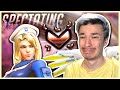 Overwatch - I SPECTATED A BRONZE MERCY WITH THE WORST TEAM