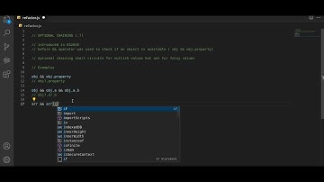 Convert to optional chaining