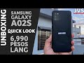 Samsung Galaxy A02s Unboxing and First Impressions - Filipino | Snapdragon 450 | Triple Camera |