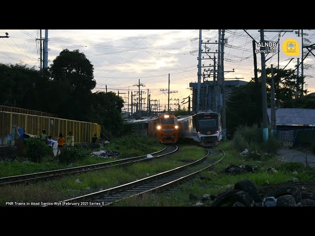 PNR Trains in Abad Santos Wye [February 2021 Series 1] *PT INKA DHL and DMU meet! class=