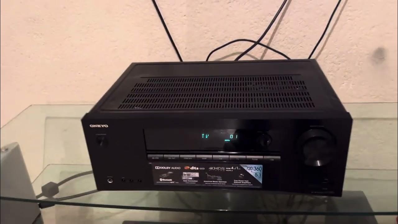 Onkyo HT R397 Audio Test YouTube