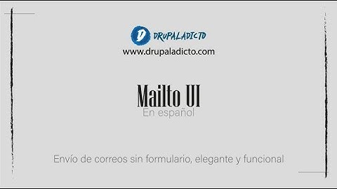 Mailto UI | envío de correos, más elegante y funcional