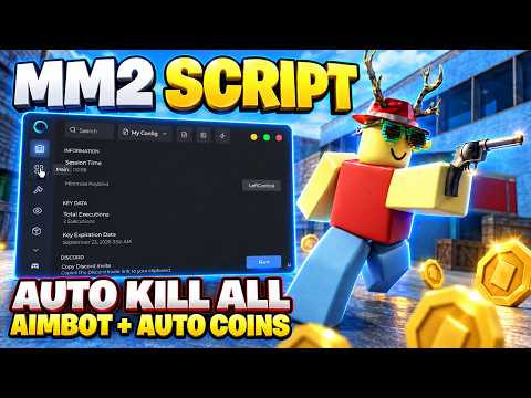 🔪 OP MM2 Script! AUTO KILL ALL + AIMBOT + AUTO COINS! (Roblox)