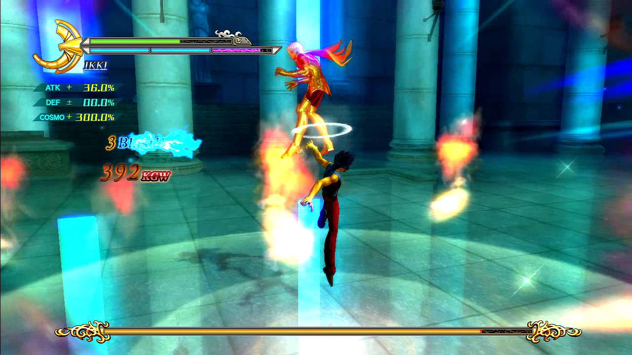 PS3 Saint Seiya Senki Ikki Vs Shaka (Houyoku Tensho Sealed Gameplay)