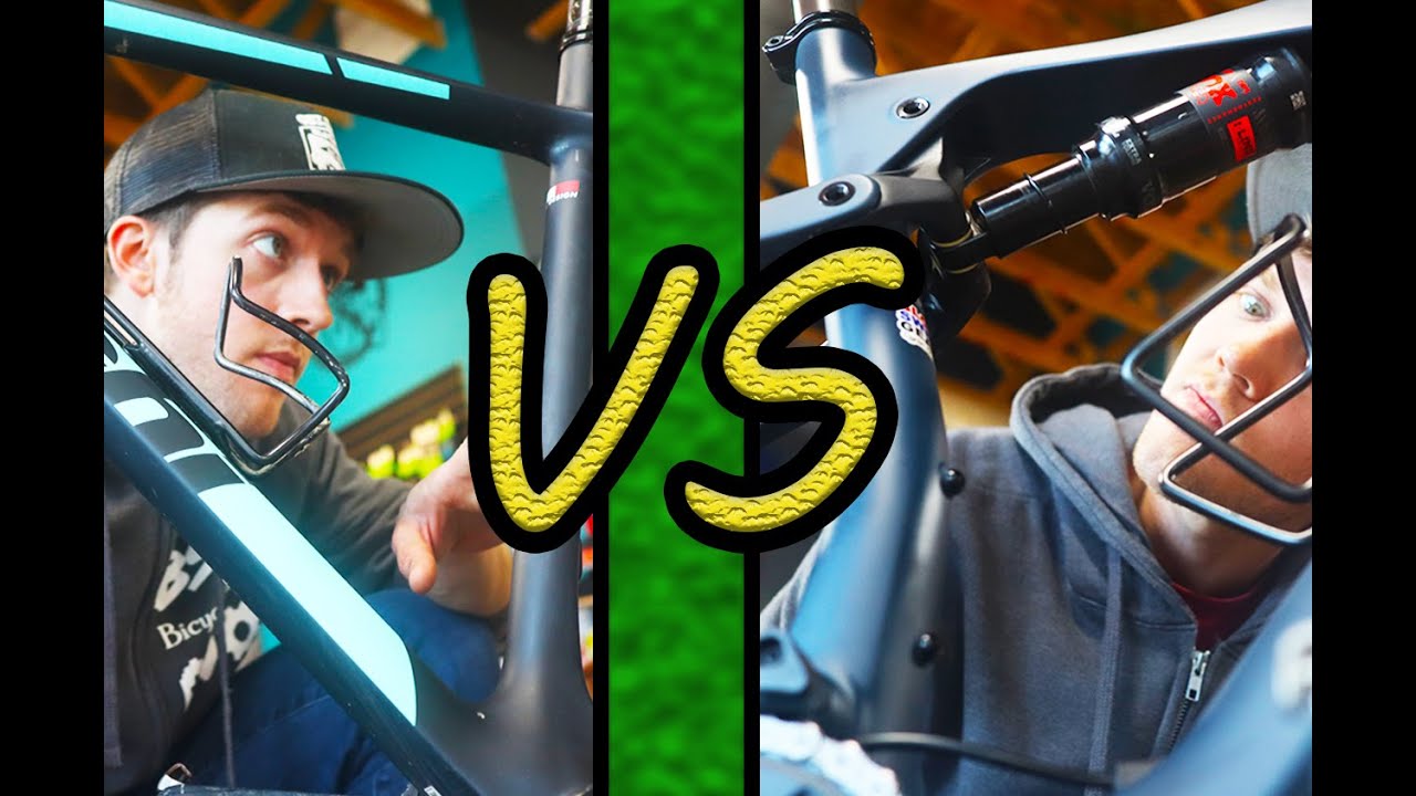 Hardtail VS Full Suspension in Charlotte Winter Short Track Series 2020 (Orbea Oiz)