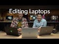 Finding the best laptop for video editing