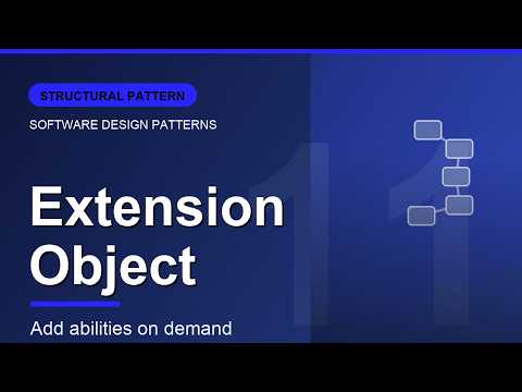 Extension Object Design Pattern Explained | Add Abilities On Demand