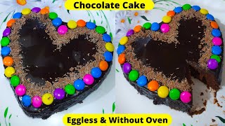 Eggless Chocolate Cake Recipe | How to Make the Most Amazing Chocolate Cake | Eggless & without Oven