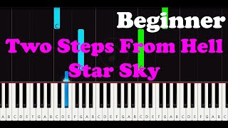 Two Steps From Hell- Star Sky Easy Piano