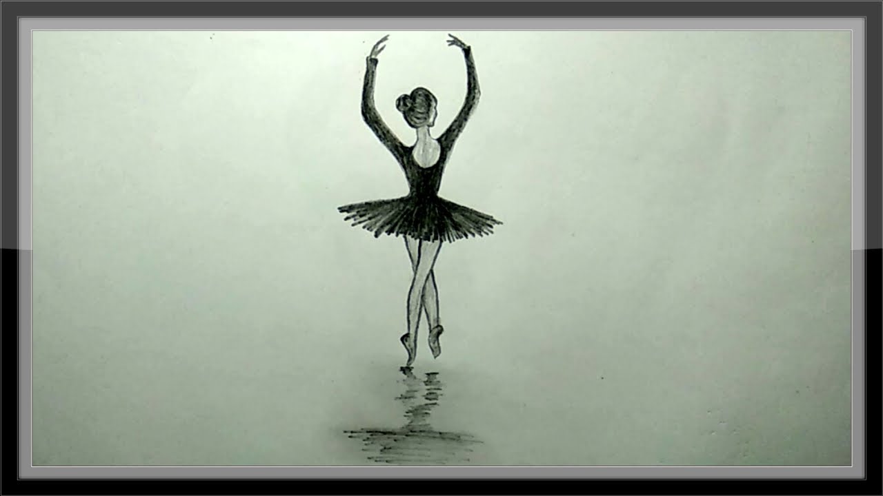 Swan Lake Pencil Drawing – Print | Ballet Art