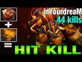 HIT KILL EarthShaker - 11min RAMPAGE!!! - OP Solar Crest - inYourdreaM 8.9KMMR - Dota 2