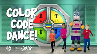 Color Code Dance | Adventures of Zobey | Fun Indoor Kids Activities | TexasWIC.org/kids