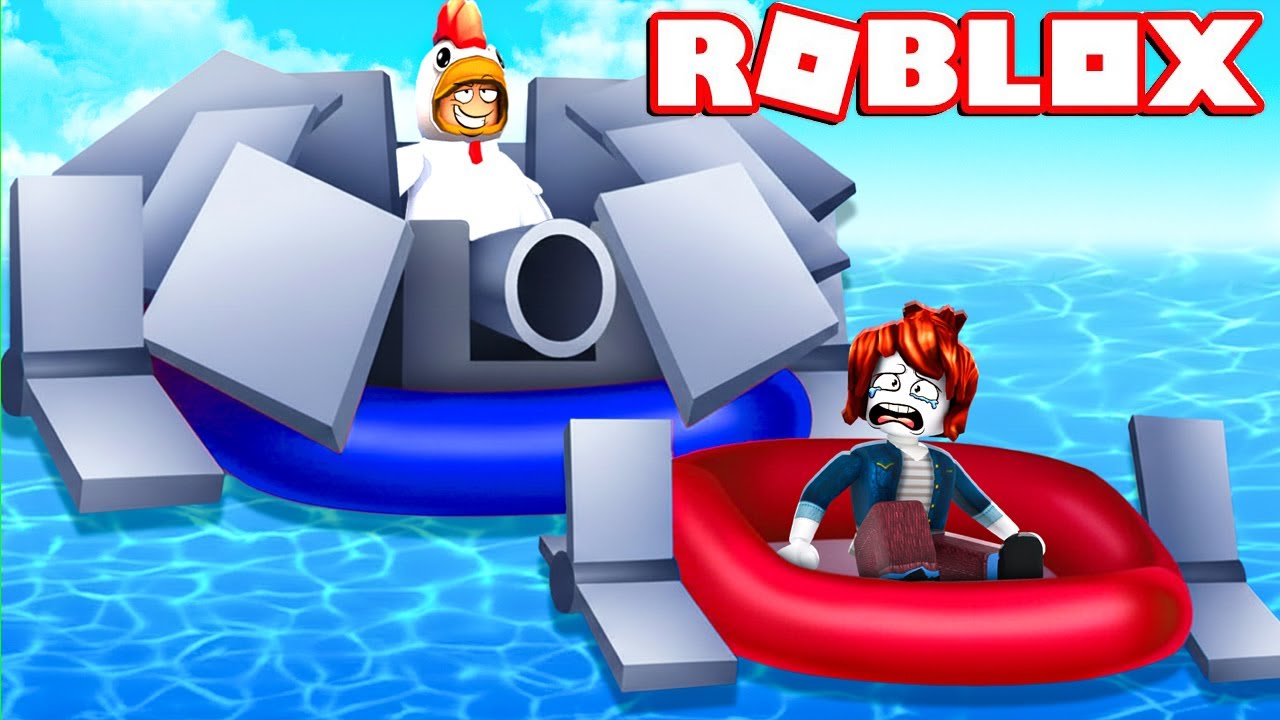 CREO LA BARCA DA GUERRA PRO SU ROBLOX!!