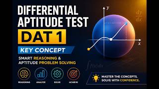 Differential Aptitude Test DAT 1 Key Concept | Smart Reasoning &amp; Aptitude Problem Solving