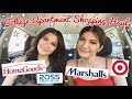 College Apartment Shopping Haul + Vlog! (best places to shop for decorations) | Morales Twins