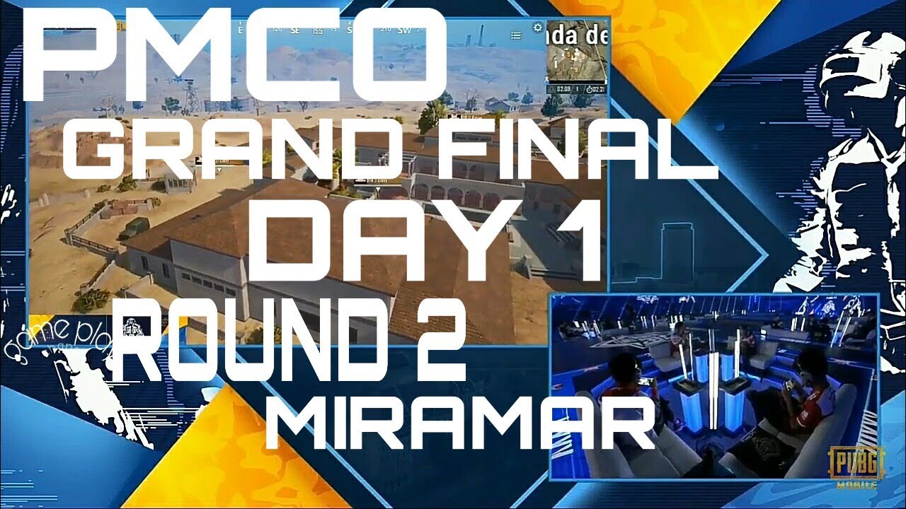 PMCO GRAND FINAL BERLIN DAY 1 ROUND 2 MIRAMAR | PUBG MOBILE