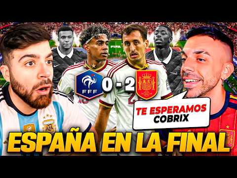 ESPAÑA ES FINALISTA DEL MUNDIA. ¿TIENEN MIEDO DE ARGENTINA? DEBATE PICANTE con ESPAÑOL AGRANDADO.