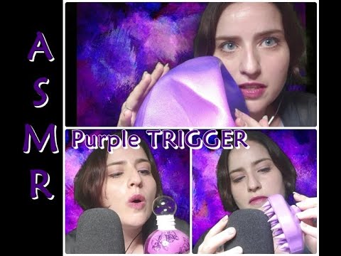 ASMR 💜VIOLET/ LILA💜 Triggers for you (personal attention, tapping and more in german/deutsch)