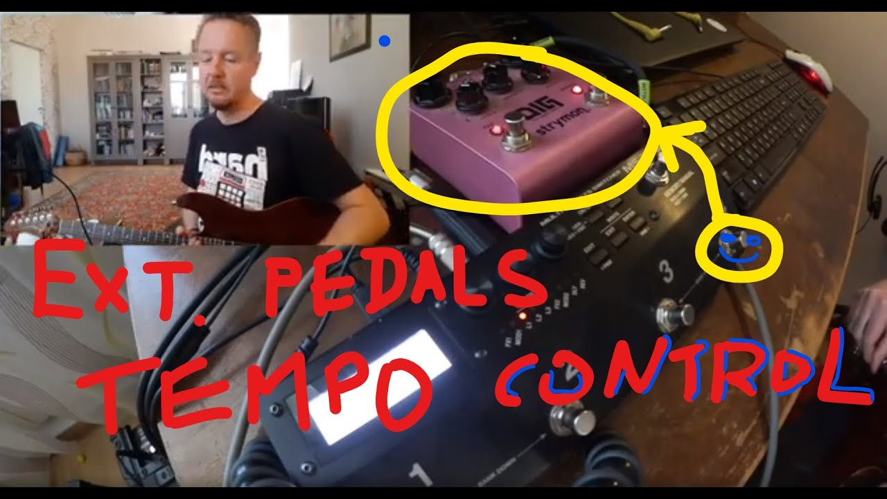Boss MS-3 and Strymon DIG: SETTING TEMPO FOR EXTERNAL PEDALS 
