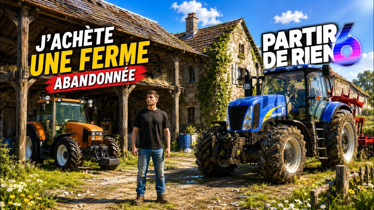 J'achète une vieille ferme ! | Partir De Rien Saison 6 #30 | Farming Simulator 25