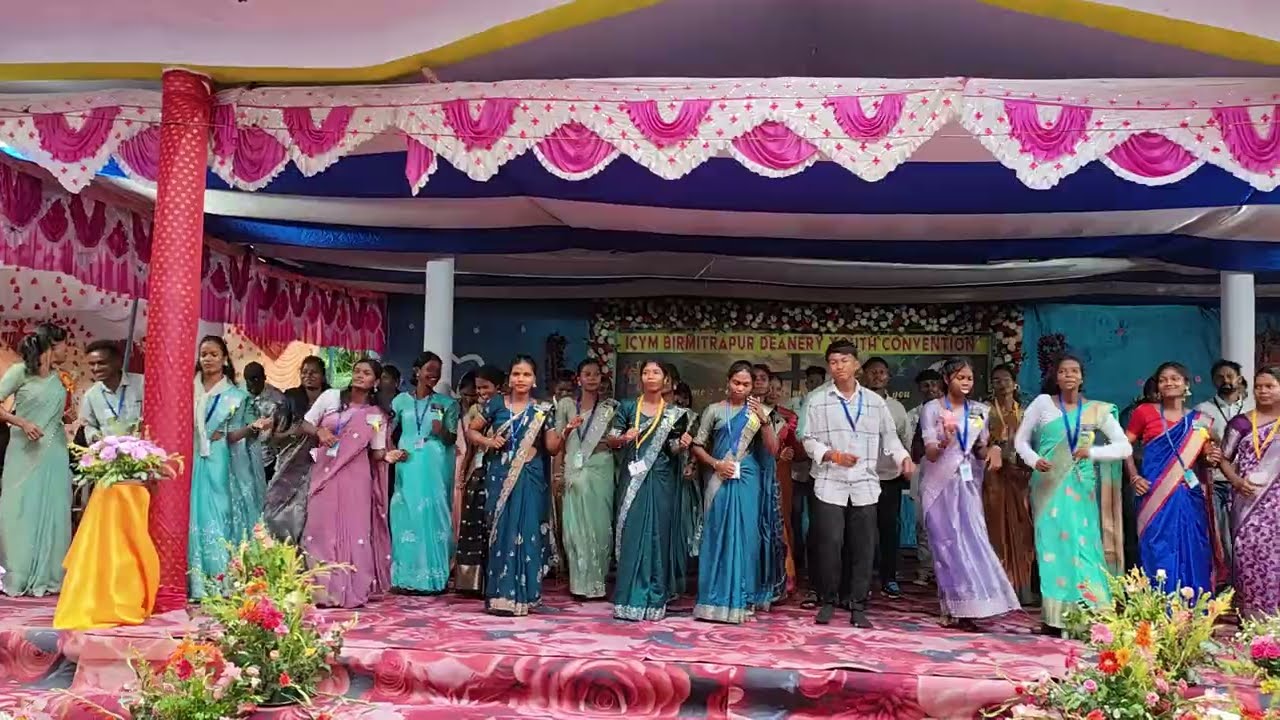 Birmitrapur Deanery Youth cunvention Salngabahal Parish 2025 || Animation Dance by Tangrain Parish