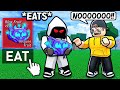 Eating KITSUNE FRUIT In Front Of DESPERATE SCAMMERS.. (Blox Fruits)