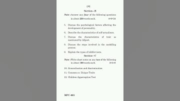 MPC-003 Question paper dec-2022#ignou